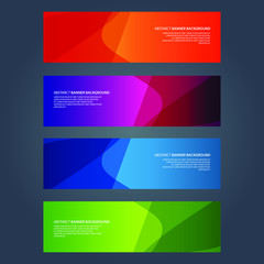 Vector Abstract design banner web template