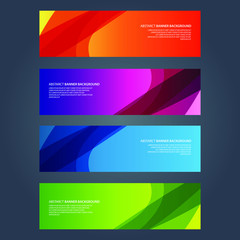 Vector Abstract design banner web template