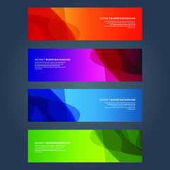 Vector Abstract design banner web template