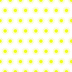  sun seamless  pattern. colorful cartoon texture for kids.  pattern for children. Background