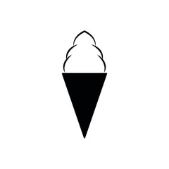  ice cream icon.  ice cream vector sign.