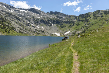 Landscape of The Fish Lakes, Rila mountain, Bulgaria
