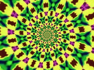 Colorful digital graphic kaleidoscope symmetry mandala style in laser light trial pattern, Tie Dye , spiderweb art abstract background for art projects, banner, business,   card, 3D, template