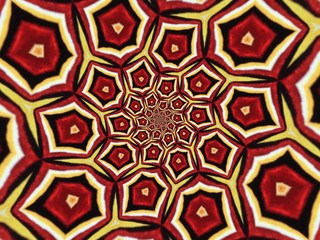 Colorful digital graphic kaleidoscope symmetry mandala style in laser light trial pattern, Tie Dye , spiderweb art abstract background for art projects, banner, business,   card, 3D, template