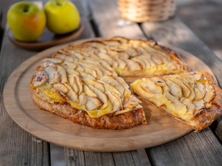Pastel de Manzana