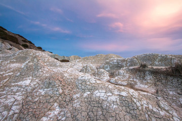 Fototapeta premium Le montagne di Argilla zona tursi basilicata