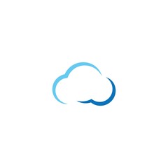 cloud technology logo vector