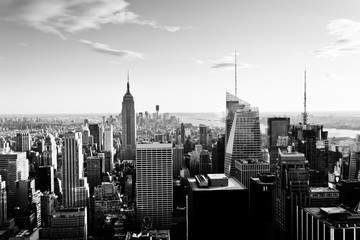 Vista del centro de Manhattan