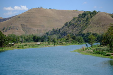 Indonesia Sumba - River Luku Kambaniru in Waingapu