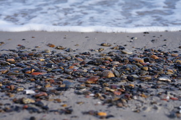 stones on beach