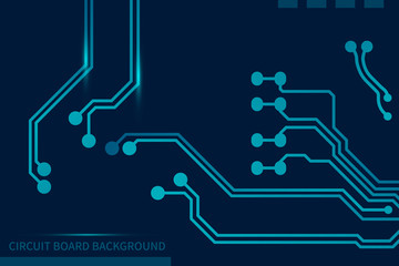 Abstract futuristic digital technology background. Circuit board design background. Vector illustration eps 10.
