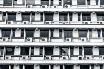 Abstract Architecture Pattern Building Bucharest Romania