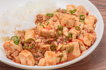 麻婆豆腐丼