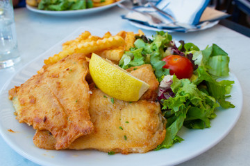 北ドイツの魚料理（世界遺産都市ヴィスマール）