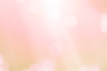Abstract blurred soft focus bokeh of bright pink color background concept.