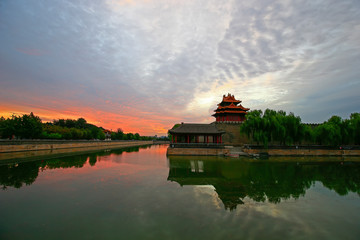Fototapeta premium The Forbidden City in Beijing, China