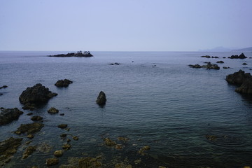 山陰海岸　青空