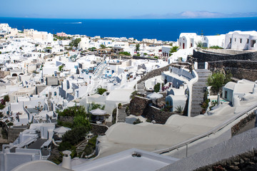 view of santorini greece