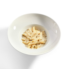 Delicious penne four cheeses