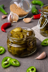 Pickled jalapeno slices