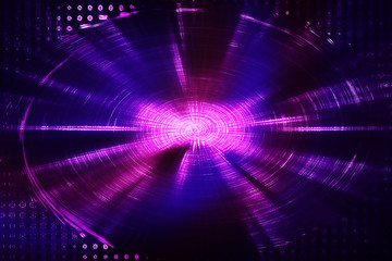 An abstract glowing light background image.