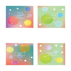 Gradient smooth mesh background.