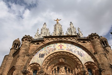 Temple of the Heart on mount Tibidabo