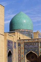Shah-i-Zinda Necropolis in Samarkand, Uzbekistan