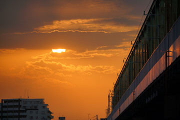 夕暮れ時