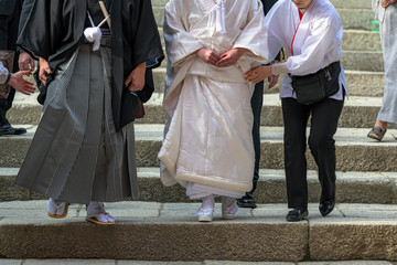 神前結婚式の風景