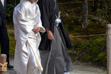 神前結婚式の風景