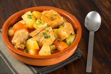 Costillas de cerdo guisadas