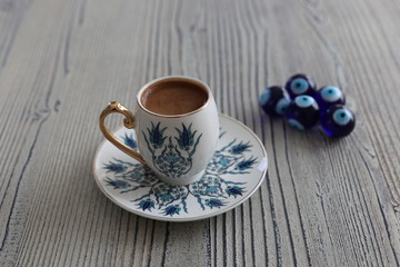 a cup of turkish coffee
