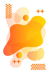 Liquid Abstract Background Water Splash Template