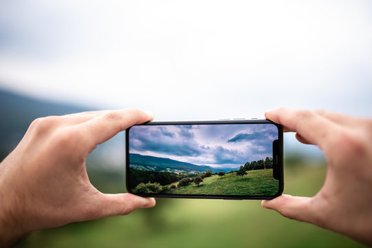 NOVA BANA, SLOVAKIA - SEPT 25, 2019: New Apple iPhone 11 Pro smartphone.