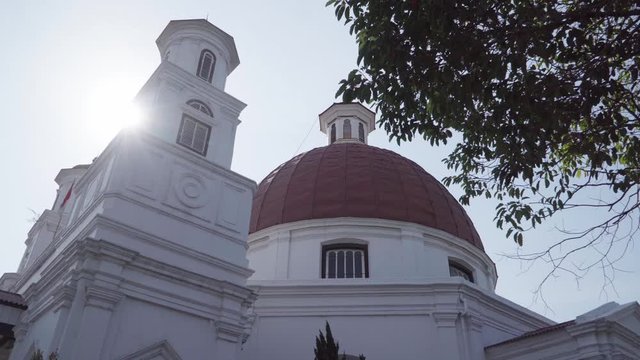 Gereja Blenduk takes place at Semarang city, Indonesia. an old building that become an icon for years.