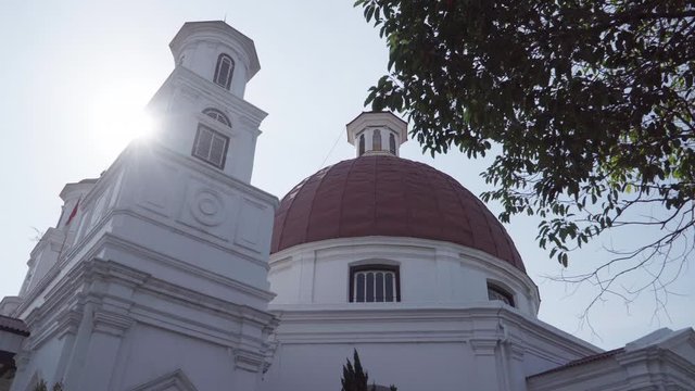 Gereja Blenduk takes place at Semarang city, Indonesia. an old building that become an icon for years.