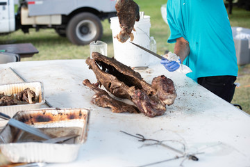 Saint Augustine, Florida October 11 2019 St. Augustine Greek Festival.