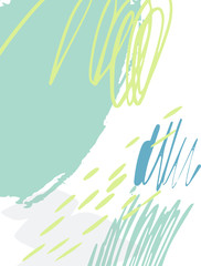 Abstract doodle for wallpaper and background illustration cartoon vector