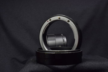  lens, camera, isolated, film, black, photography, photo, equipment, white, object, flashlight, light, zoom, digital, glass, technology, metal, focus, roll, photograph, lamp, bright, negative, old, to