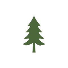 pine tree logo vector