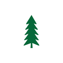 pine tree logo vector