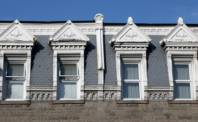 Victorian style houses details