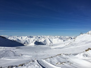 Fototapeta na wymiar Hintertux, Tirol, Berglandschaft, Gletscher