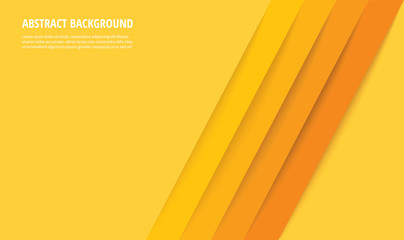 abstract modern yellow lines background vector illustration EPS10