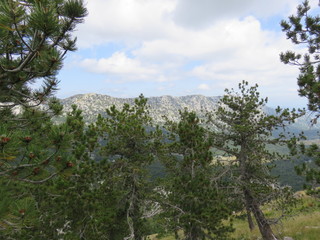 Mountain Orjen Montenegro landscape