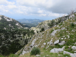 Mountain Orjen Montenegro landscape