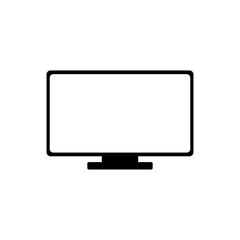 Television Icon vector design symbol