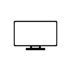 Television Icon vector design symbol