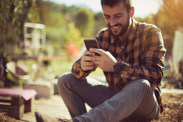 Message that always makes him smile.